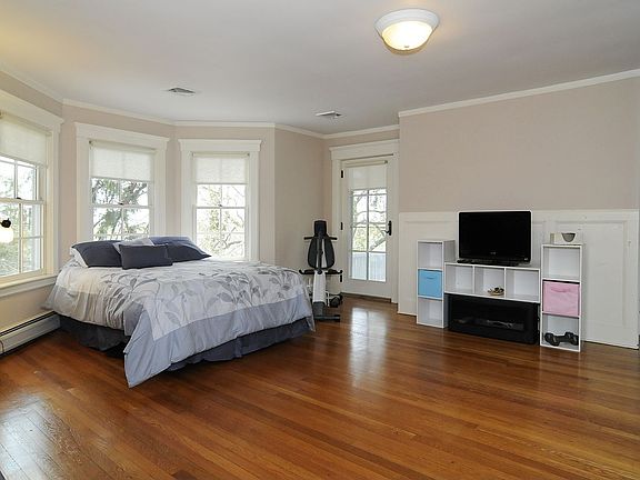 One of Four Large Bedrooms