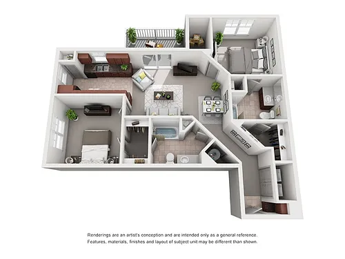 Floor plan B1