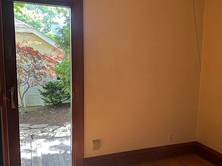 view of patio from 2nd BR