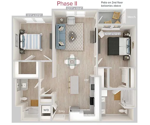 Floor plan B7U