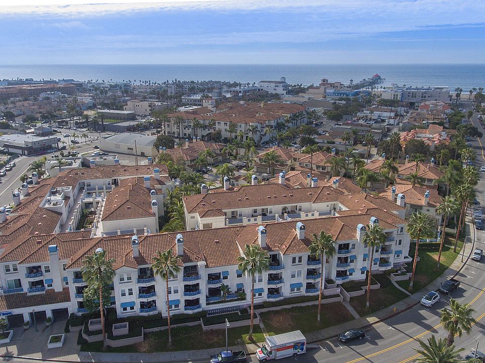 Aerial view of community
