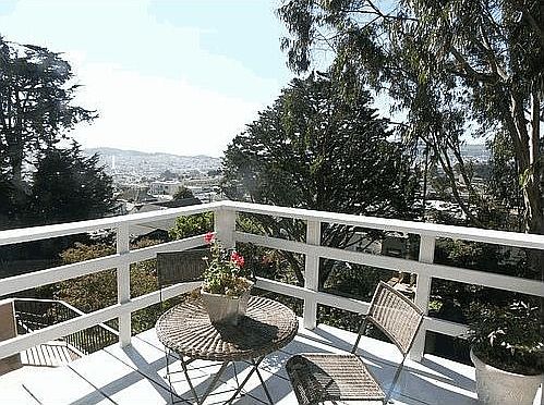Deck with expansive views