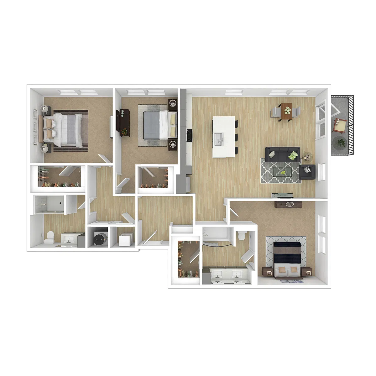 Floor plan C1