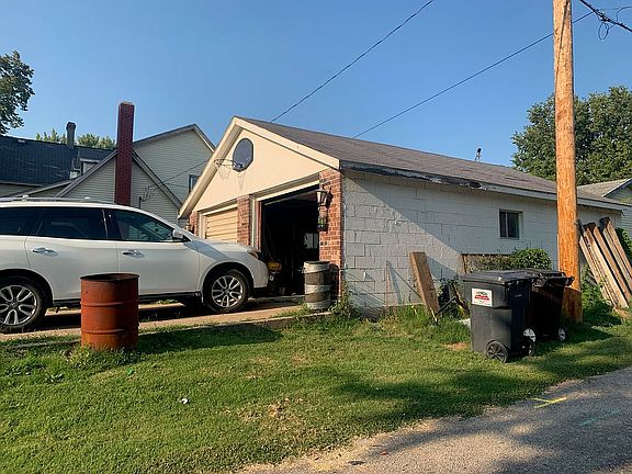 Two car detached garage 