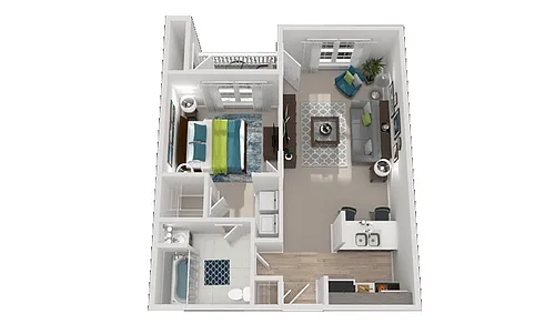Floor plan Metropolitan Renovated