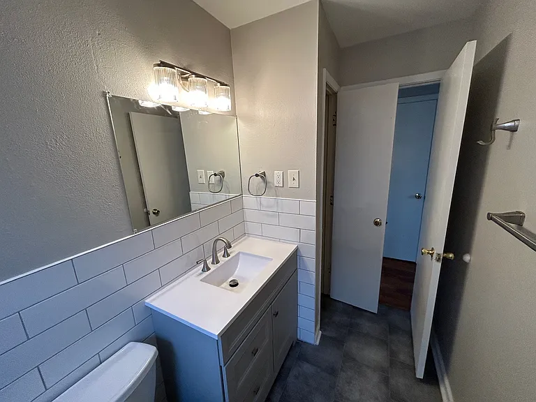 mock bathroom