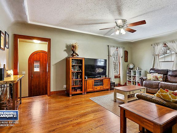 Another view of LR & foyer