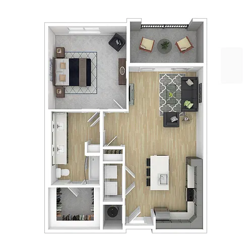 Floor plan The Oak