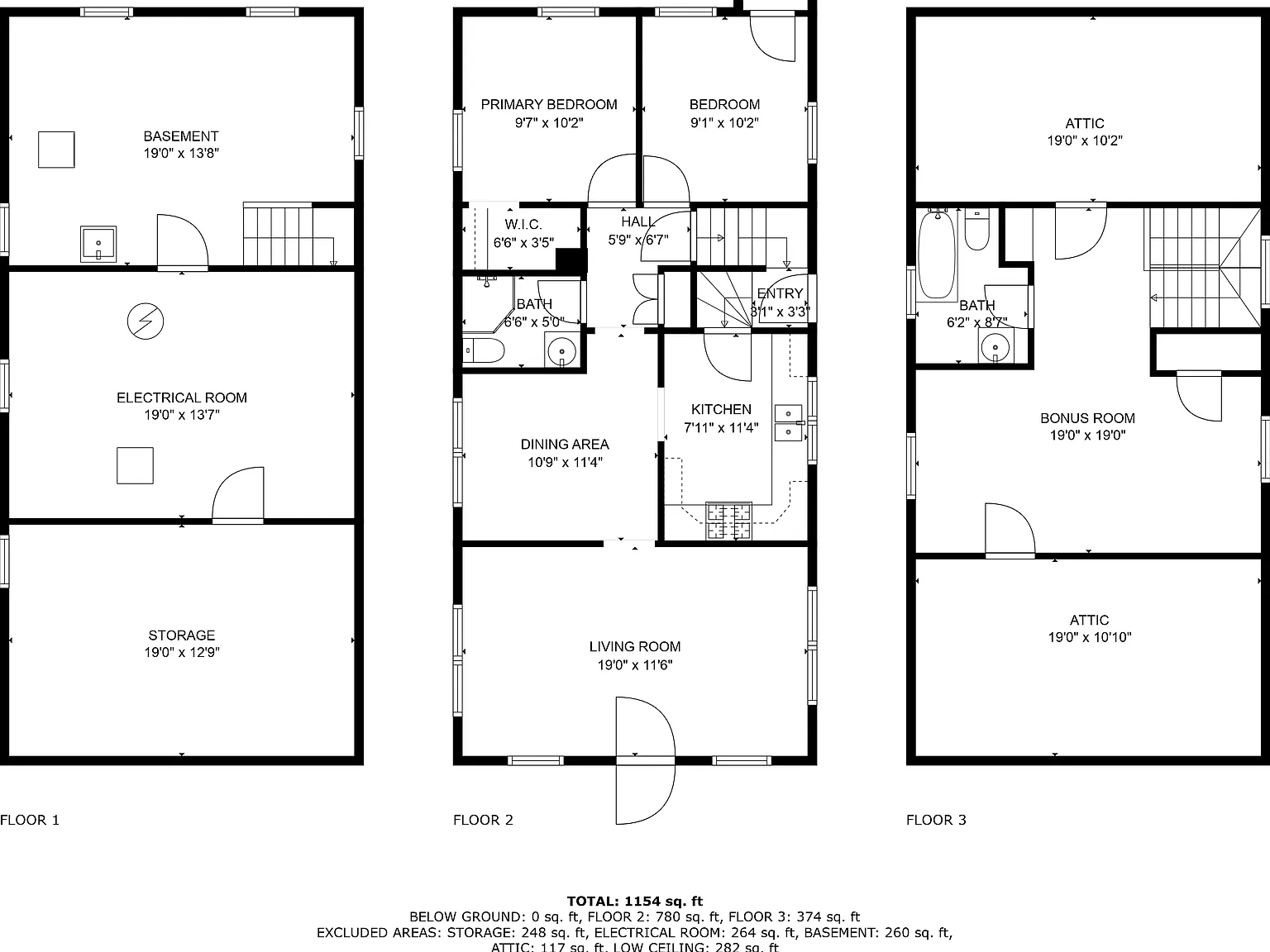 4 bed, 1293 sqft, $425 — Photo 2