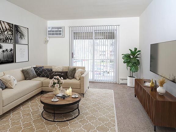 Large Living Areas with Slider to Balcony or Patio