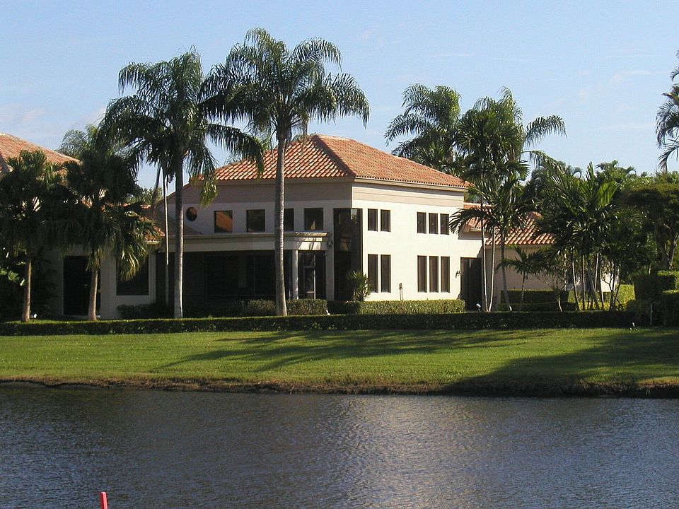Exterior back view from golf course 9th hole fairway