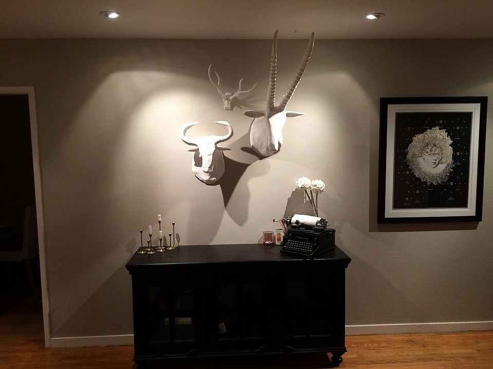 Remodeled living room/entry