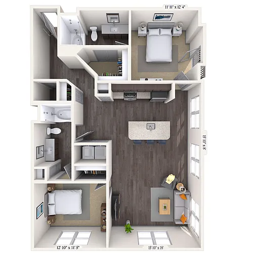 Floor plan Vassar