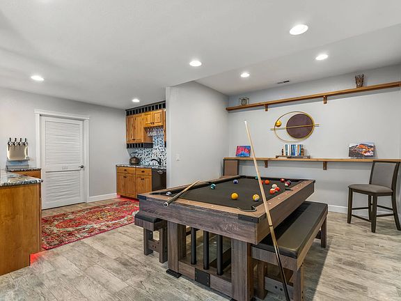 Basement Game Area

Challenge you friends to a game of pool! There''s also ping pong, foosball and air hockey!