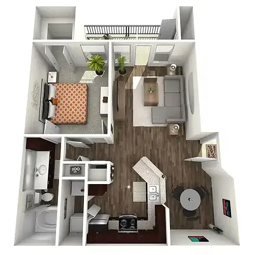 Floor plan A1B