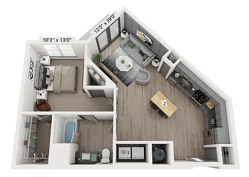 Floor plan The Dexter