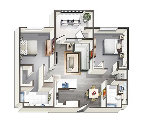 Floor plan B2