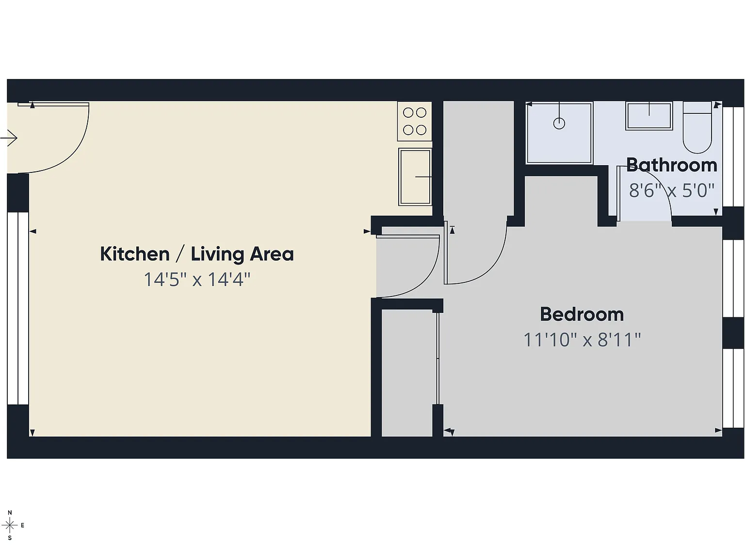 1 bed, $1,893 — Photo 4
