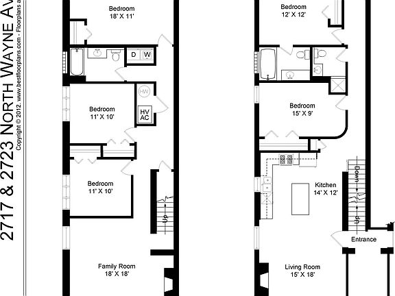 2nd image of 2723 N Wayne Ave #1R