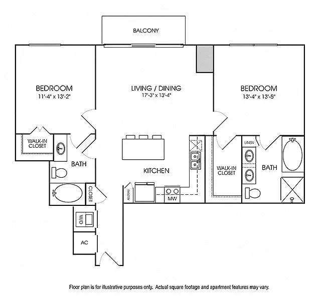 Floor plan B3