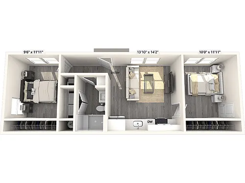 Floor plan 665-ADU