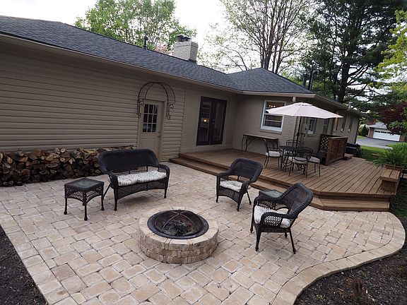 Rear View of the Home