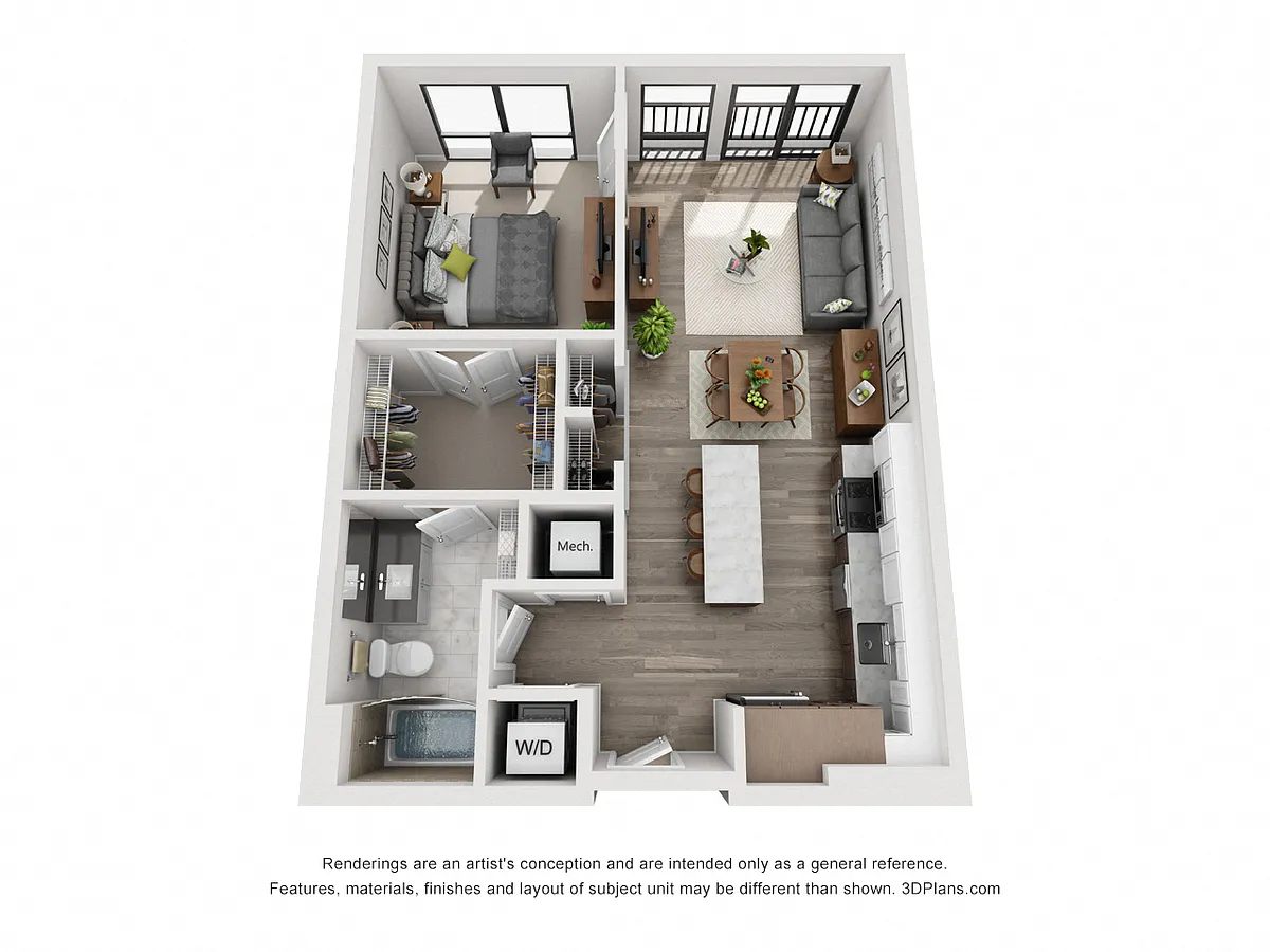 Floor plan 1A1