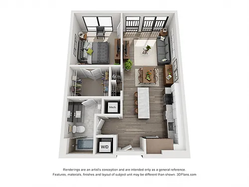 Floor plan 1A1