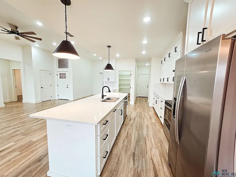 Kitchen with Pantry View