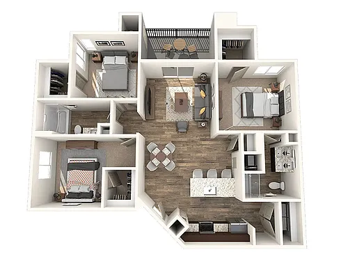 Floor plan 3X2-1278