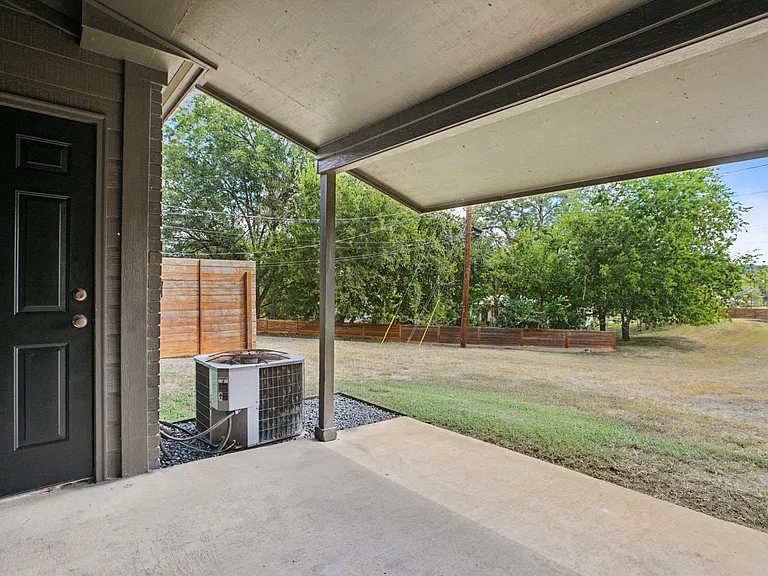 2 and 3 Bedroom Covered Back Porch