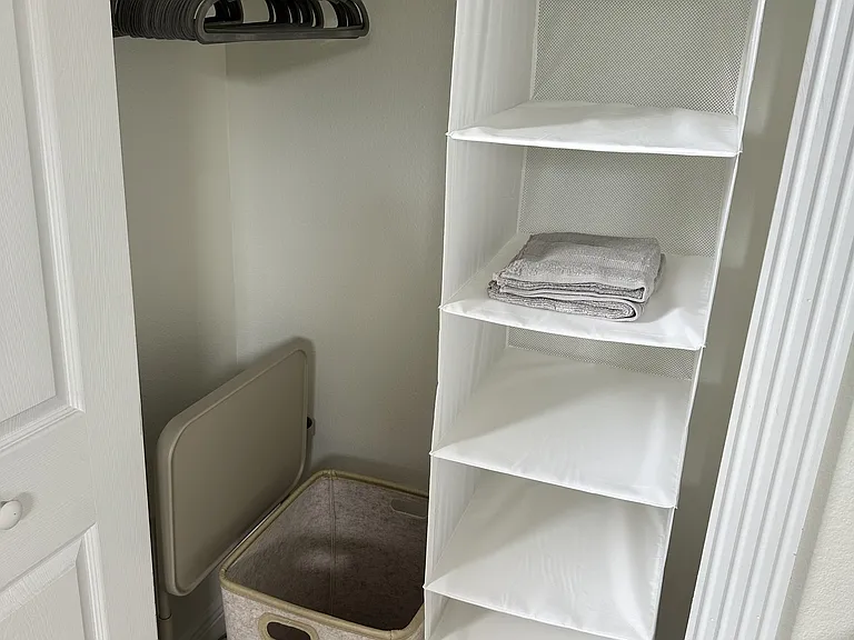 Guest bedroom closet