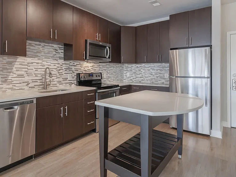 Kitchen with Stainless Steel Appliances