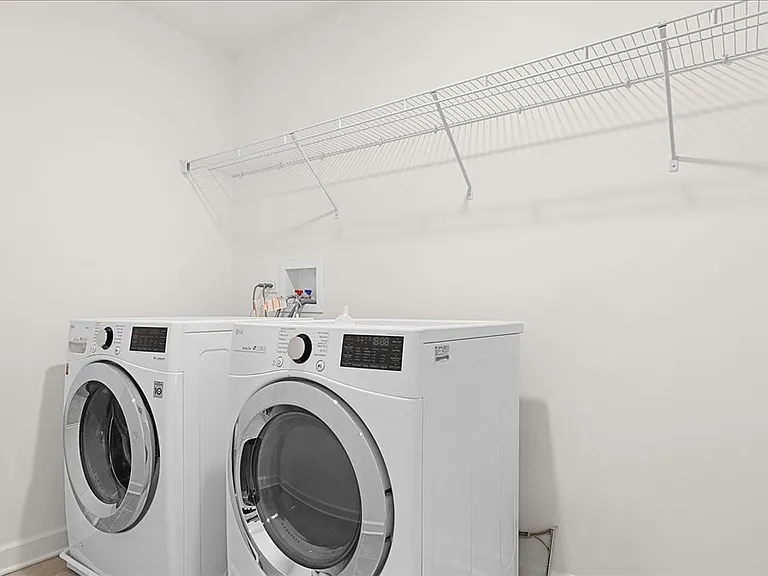 Second floor laundry
