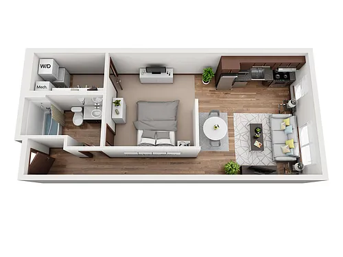 Floor plan Oak