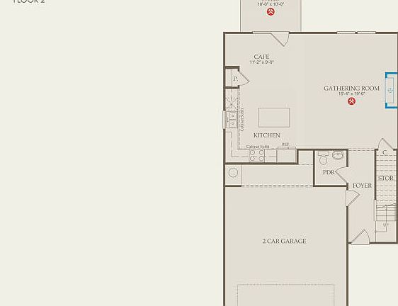 Oriole Floor Plan, Quick Move-In Home, Floor 1