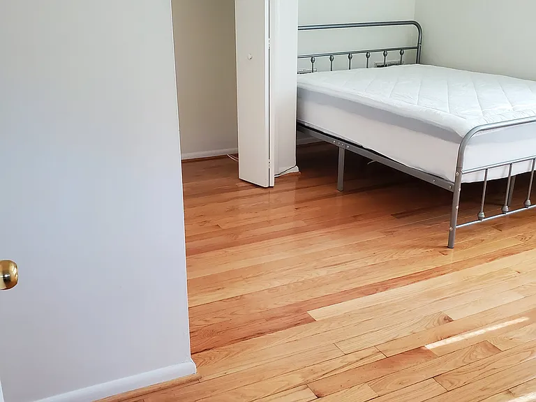 Bedroom with or without bed.