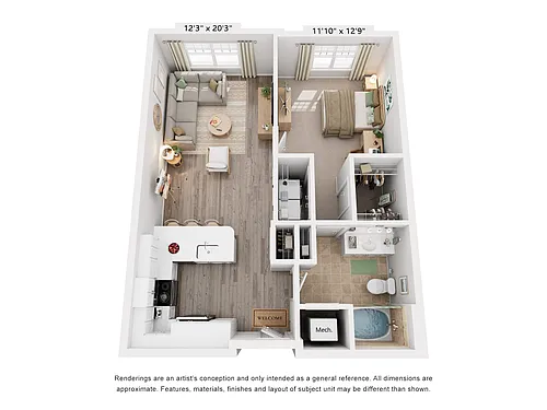 Floor plan Harvest