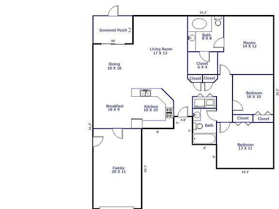 2nd image of 4116 Pine Brush Drive NE