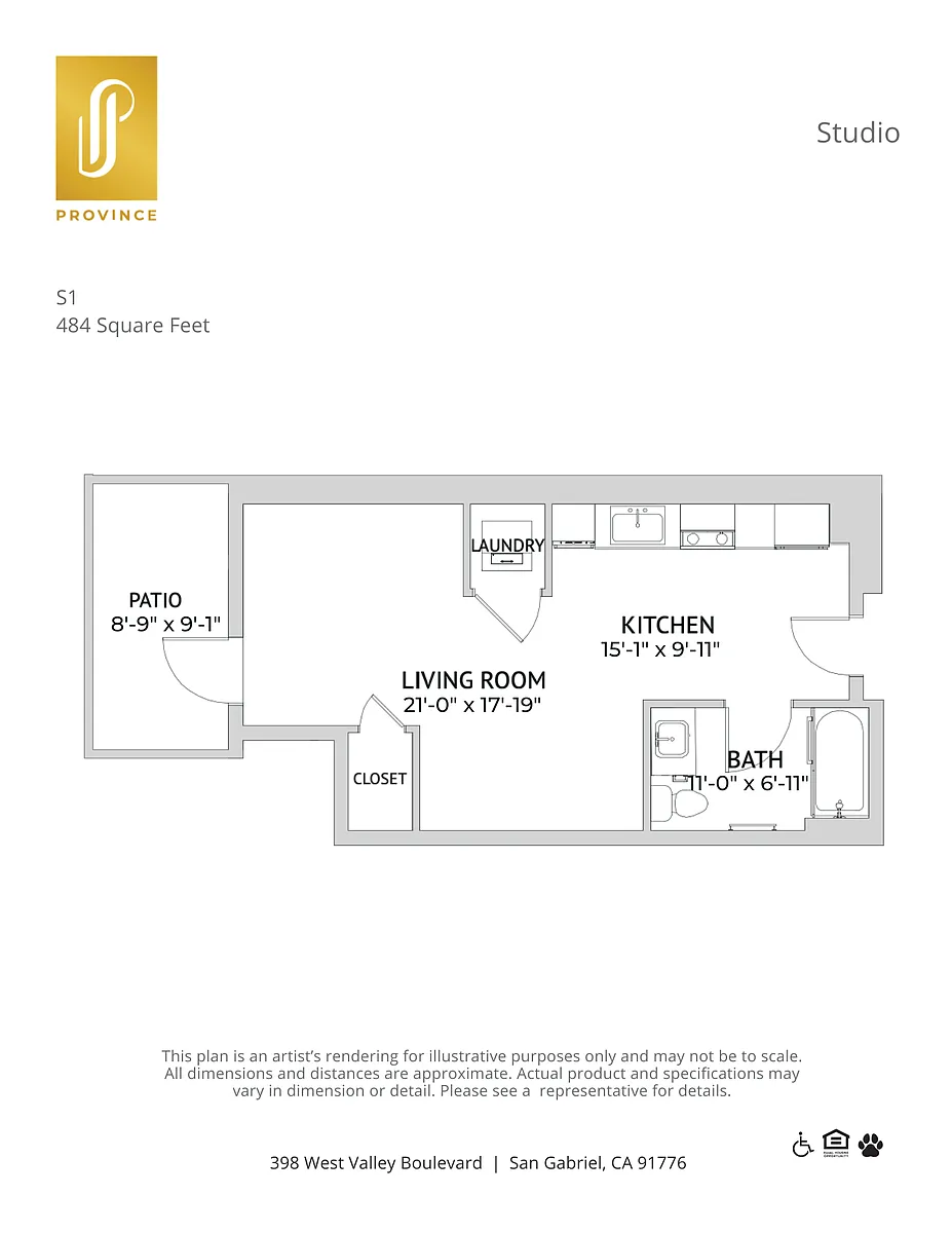 Floor plan S1