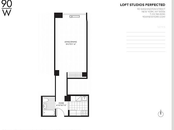 2nd image of 90 Washington St APT 25J