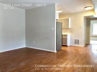 1125 Light St #D, Baltimore, MD 21230