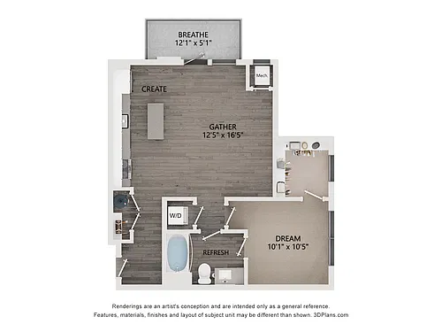 Floor plan A0701