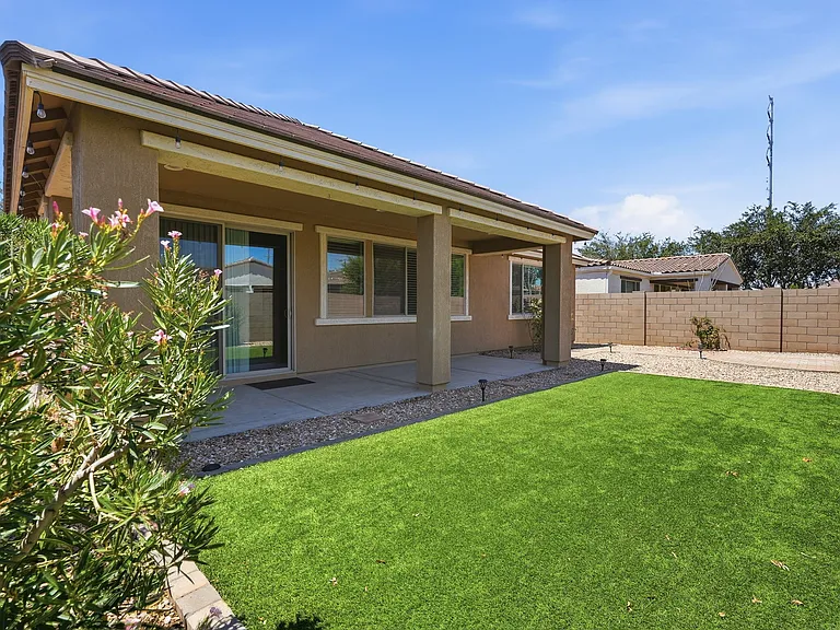 Low maintenance, artificial grass