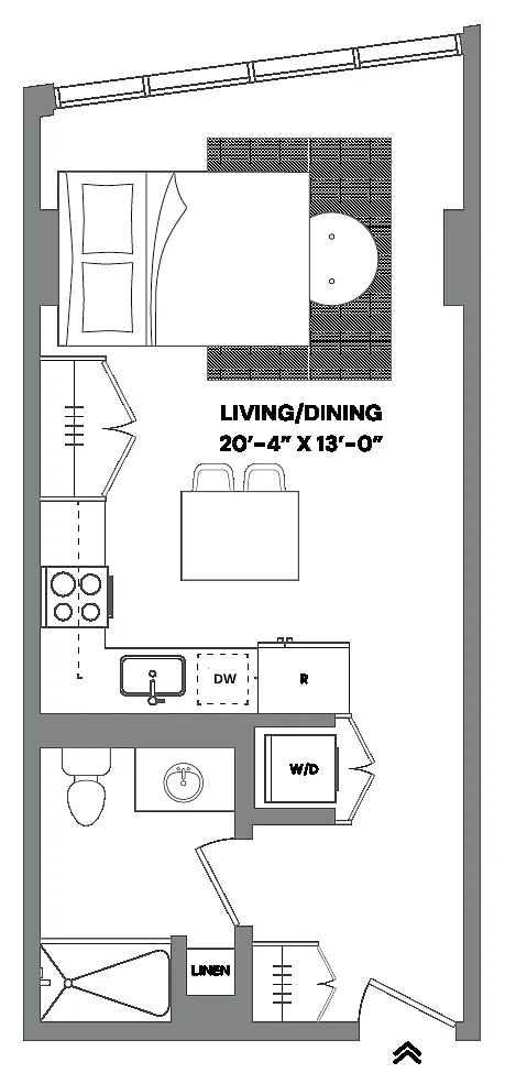 Floor plan 0B-2