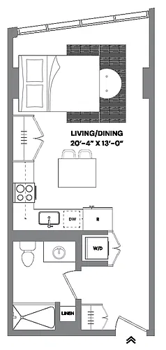 Floor plan 0B-2