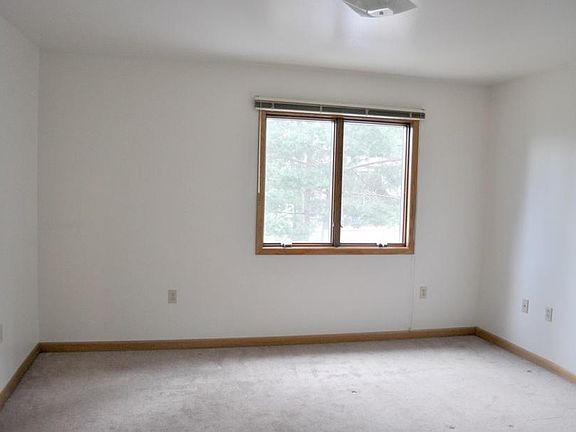 Master bedroom with walk-in closet.