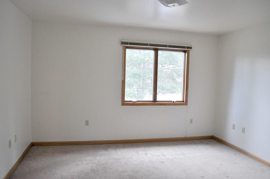 Master bedroom with walk-in closet.