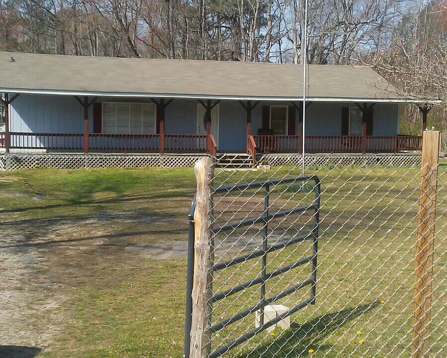 Fenced front view 