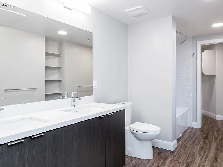 Bathroom with Double Vanity